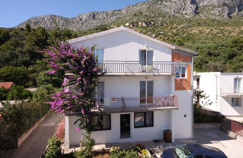 Podaca Apartment | Studio flat with terrace and sea view Podaca, Makarska (AS-6745-d)