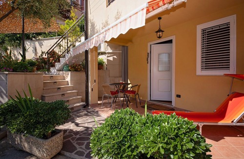 Vrsar Apartment | Studio flat with terrace Vrsar, Poreč (AS-14164-a)