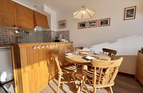 Notre-Dame-de-Bellecombe Apartment | Studio Ski-In/Ski-Out à Notre-Dame-de-Bellecombe, 3 pers, Piscine & Tennis