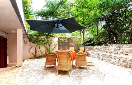 Borik Apartment | STUDIO "GREEN GARDEN" in own SOUTH GARDEN- balcony, 5 minutes walk from the beach, Rovinj