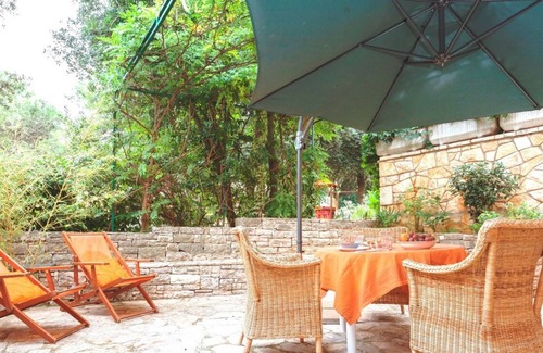 Borik Apartment | STUDIO "GREEN GARDEN" in own SOUTH GARDEN- balcony, 5 minutes walk from the beach, Rovinj