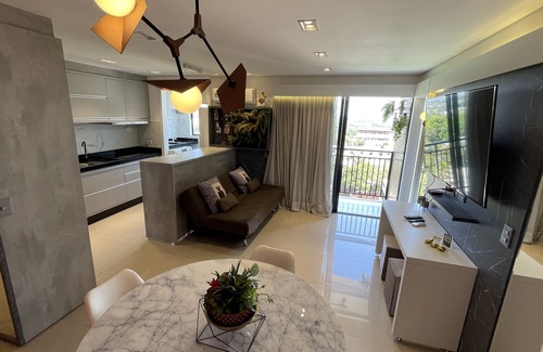 Foz do Iguacu Apartment | Studio in FOZ's gastronomic center overlooking the Paraná River