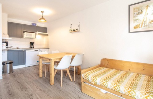 Saint-Sorlin-d'Arves Apartment | Studio in Saint-Sorlin near Ski Resort & Pool