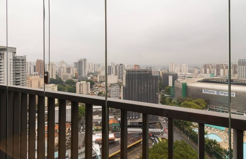 Perdizes Apartment | Studio in front of Stadium with Rooftop Swimming Pool - VN 16