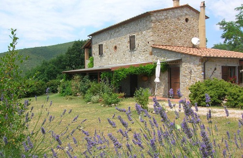 Castellina Marittima Apartment | Studio in farmhouse sea and hills view