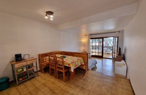 L'Escala Apartment | Studio 'La Escala Pueblo Pinos IB14' with Balcony, Shared Pool & A/C