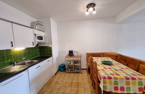 L'Escala Apartment | Studio 'La Escala Pueblo Pinos IB14' with Balcony, Shared Pool & A/C