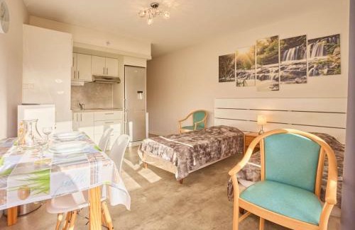 Barbotan-les-Thermes Apartment | Studio lumineux avec balcon exposé sud à Barbotan - FR-1-841-31