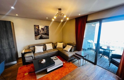 Medina Apartment | Studio Luxueux vue mer et Port de Casablanca