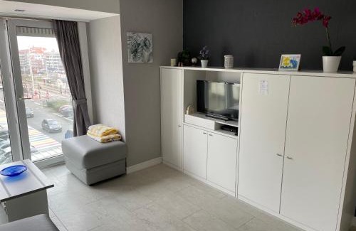 Heist Apartment | Studio met zeezicht op Heldenplein