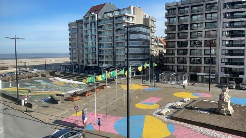 Heist Apartment | Studio met zeezicht op Heldenplein