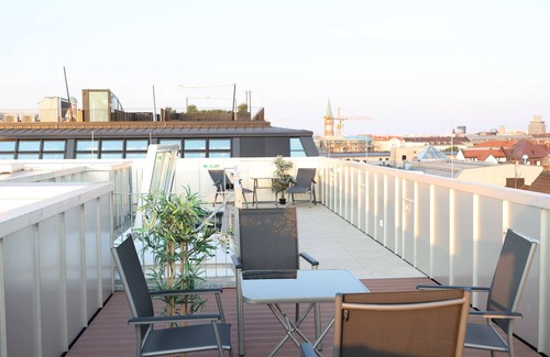Ludwigsvorstadt-Kliniken Apartment | Studio mit Küche 11