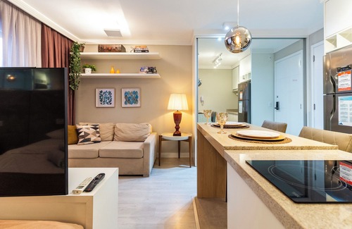 Bigorrilho Apartment | Studio Moderno Ap 32
