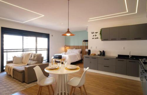 Kobrasol Apartment | Studio moderno com garagem no kobrasol