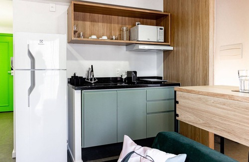 Republica Apartment | Studio Premium 1 Db bed with balcony