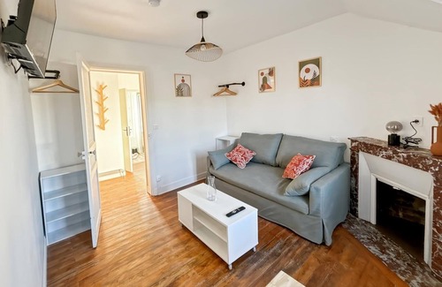 Mesnil-Val-Plage Apartment | Studio Symphonie des Mers (5min walk from the sea)