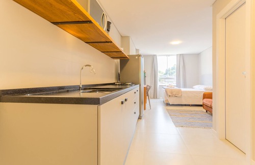 Barra Apartment | Studio Taquaras 230m da Passarela na Barra ZC5731