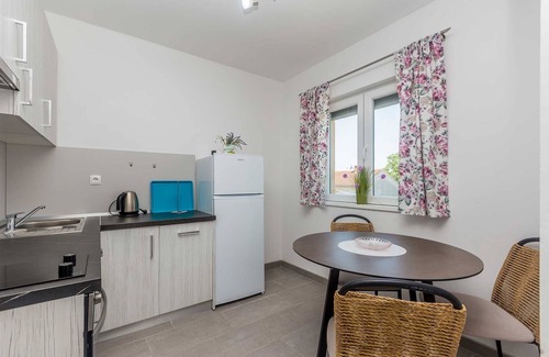 Njivice Apartment | Studio Tena 1 with a sea view