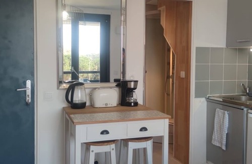 Grosseto-Prugna Apartment | Studio Terrace View of Ajaccio Bay