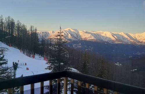 Valberg Apartment | Studio Valberg, Tout a Pied, Balcon, vue Panoramique, Calme , 1 mn du Piou Piou