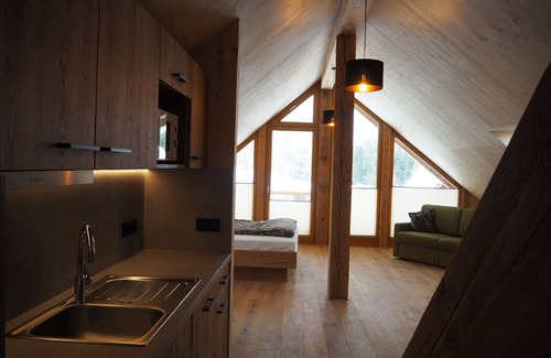 Schonach im Schwarzwald Apartment | Studio 'Wiederkehr' with Mountain View, Shared Terrace and Wi-Fi