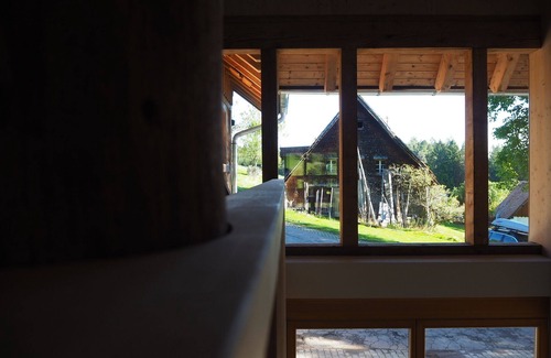 Schonach im Schwarzwald Apartment | Studio 'Wiederkehr' with Mountain View, Shared Terrace and Wi-Fi