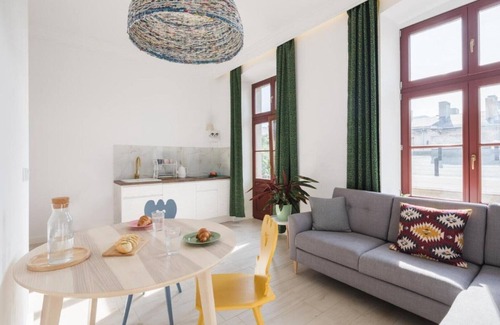 Srodmiescie Apartment | Studio with balcony in the heart of Łódź - Apartment IV