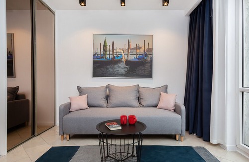 Nowe Miasto Apartment | Studio with Balcony Warsaw Ciasna