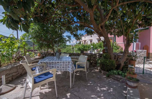Veli Losinj Apartment | Studio with barbecue