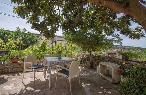 Veli Losinj Apartment | Studio with barbecue