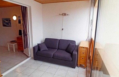 Le Barcares Apartment | Studio with closed loggia and 25m2 terrace