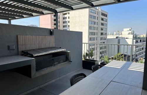 Downtown Santiago Apartment | Studio with pool in Barrio Republica