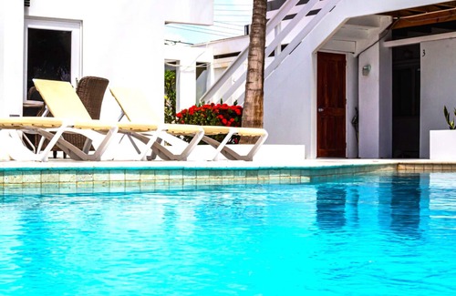 Bubali Apartment | Studio with pool view a few minutes from Eagle Beach in Aruba!
