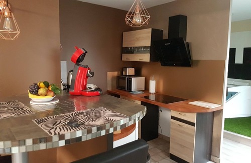 Epernay Apartment | Studio with private jacuzzi, terrace and balcony and billiards