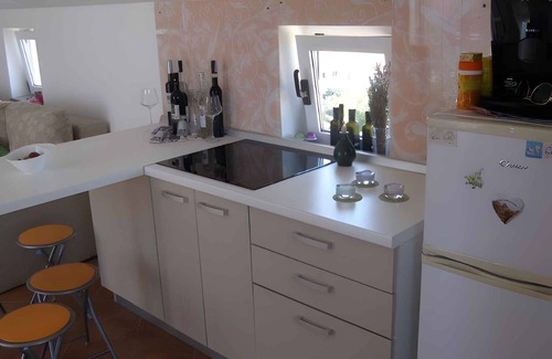 Rovinj Apartment | Studio with sea view and air conditioning.
