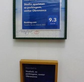 Central Serbia Apartment | Studio5, sa parkingom, centar Obrenovca