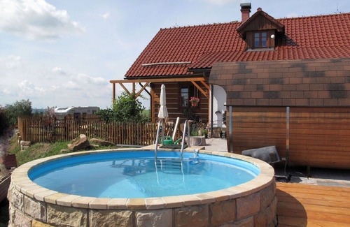 Uhlejov Villa | Stunning private villa for 24 guests with private pool, WIFI, TV, terrace and pets allowed