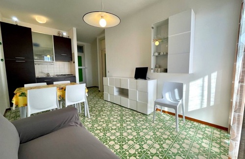 Porto Santa Margherita Apartment | Stunning sea view flat just 250m from the beach