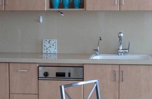 Tel Aviv Promenade Apartment | Stunning 1BR Apt w Panoramic Sea Views Near Beach