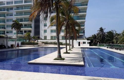 Juan XXIII Apartment | Stunning 2BD Apartment Pool - Oceanview Cartagena