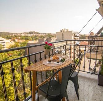 Kerameikos Apartment | Stunning Acropolis View - 500m Metro - At Historical Center