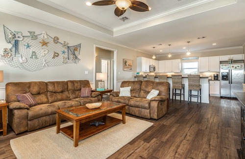 Crystal Beach House | Stunning | Gulf Views | Firepit