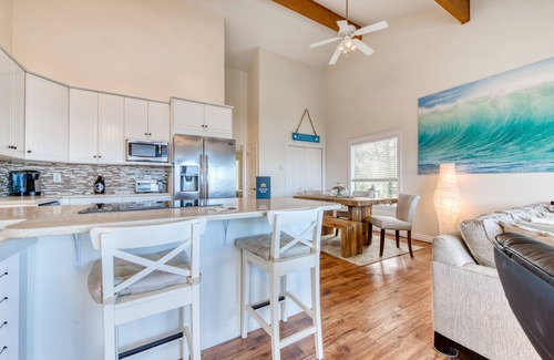 Oceanside House | Stunning home with ocean view - spacious deck with nice view