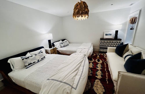 Nantucket Town House | Stunning In-Town New Construction with Designer Interiors, Private Pool, Gym