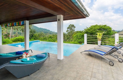 Taling Ngam Villa | STUNNING KOH SAMUI VILLA, INFINITY POOL, SUNSET, NATURE, 1KM FROM THE BEACH