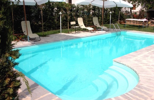 Piosina Villa | Stunning private villa with A/C, hot tub, WIFI, private pool, TV, veranda, panoramic view, parking