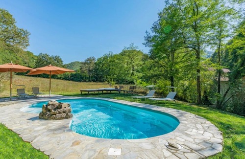 Borgo San Lorenzo Villa | Stunning private villa with private pool, WIFI, TV, patio and panoramic view, close to Florence