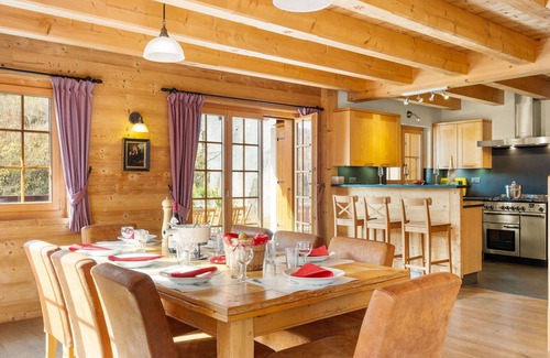 Val d'Illiez House | Stunning private villa for 10 people with WIFI, TV and terrace