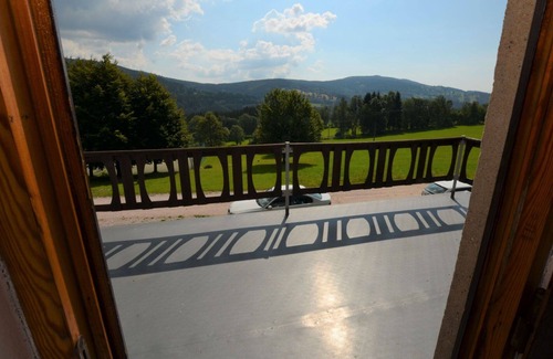 Vitkovice House | Stunning private villa for 12 guests with WIFI, TV, terrace, pets allowed and panoramic view