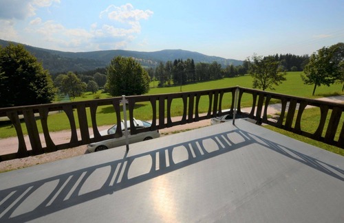 Vitkovice House | Stunning private villa for 12 guests with WIFI, TV, terrace, pets allowed and panoramic view